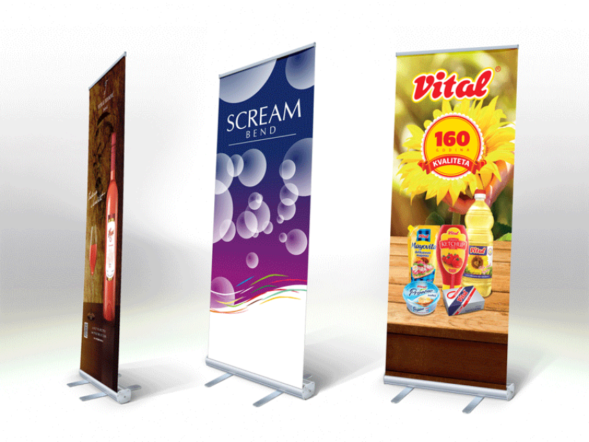 Roll-up baneri